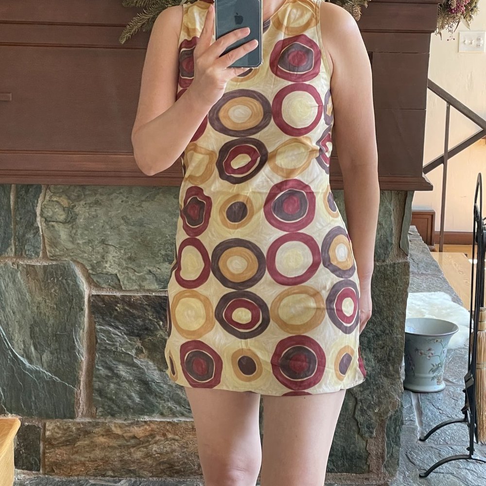 Kookai Retro Design Dress Size S